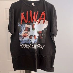 N.W.A. Straight Outta Compton album cover t-shirt XL
